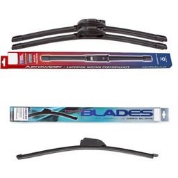 Windscreen Wipers Aerowiper & Blades Rear Screen - Triple Pack