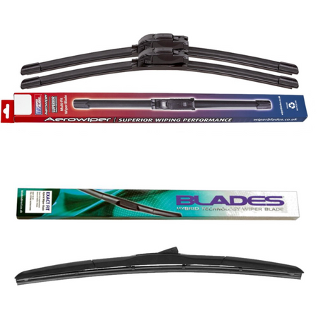 Windscreen Wipers Aerowiper & Blades Hybrid - Triple Pack