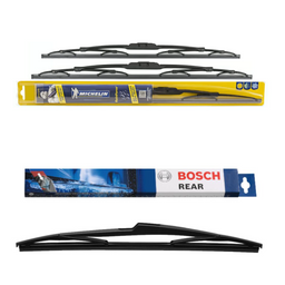 Michelin RainForce and Bosch Rear Screen - Triple Pack