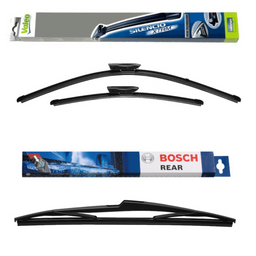 Valeo Silencio X.TRM and Bosch Rear Screen - Triple Pack