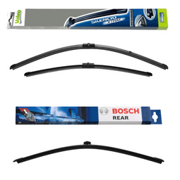 Valeo Silencio X.TRM and Bosch Rear Screen - Triple Pack