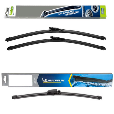 Valeo Silencio X.TRM and Michelin Rear Screen - Triple Pack