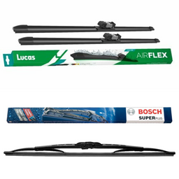 Lucas AIRFLEX Direct Fit and Bosch Super Plus - Triple Pack