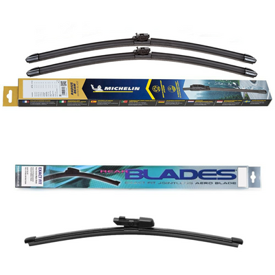 Michelin Radius Beam and Blades Rear Screen - Triple Pack