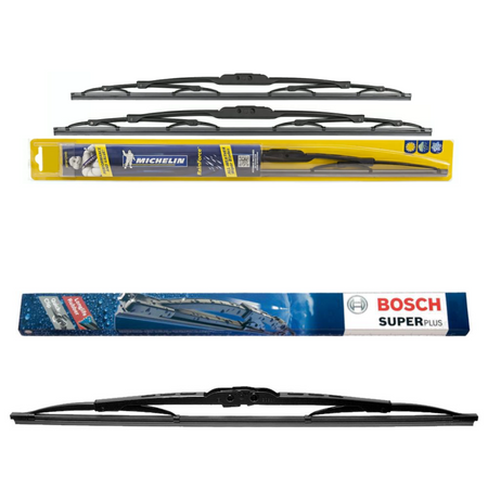 Michelin RainForce and Bosch Super Plus - Triple Pack