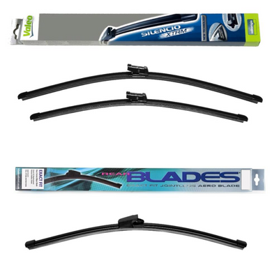 Valeo Silencio AquaBlade and Blades Rear Screen - Triple Pack