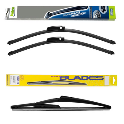 Valeo Silencio X.TRM and Blades Rear Screen - Triple Pack