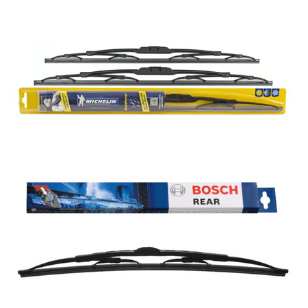 Michelin RainForce and Bosch Rear Screen - Triple Pack