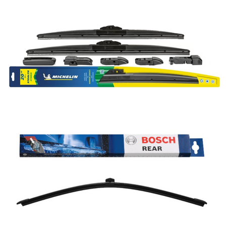 Michelin Stealth and Bosch Rear Screen - Triple Pack