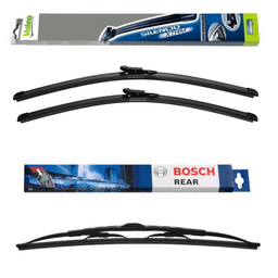 Valeo Silencio X.TRM and Bosch Rear Screen - Triple Pack