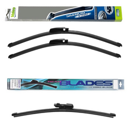 Valeo Silencio X.TRM and Blades Rear Screen - Triple Pack