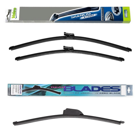 Valeo Silencio X.TRM and Blades Rear Screen - Triple Pack