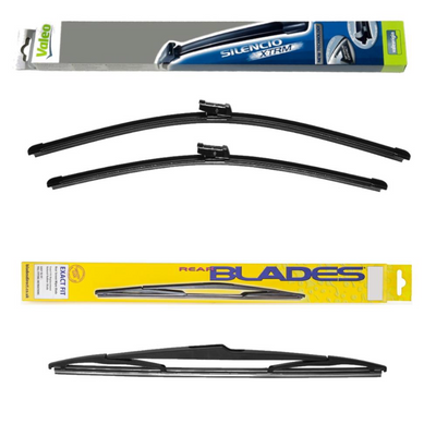 Valeo Silencio X.TRM Special Order and Blades Rear Screen - Triple Pack