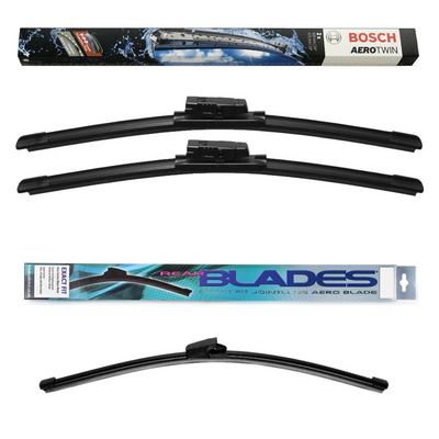 Bosch Aerotwin and Blades Rear Screen - Triple Pack